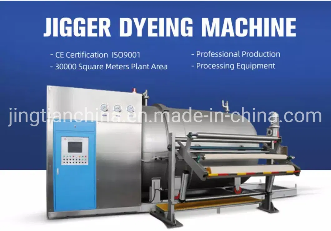 Woven Fabric Jigger Industrial Dyeing Machine